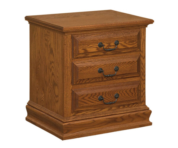 Royal 3 Drawer Nightstand