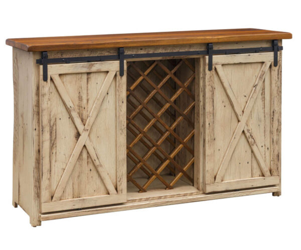Barnwood Wine Buffet