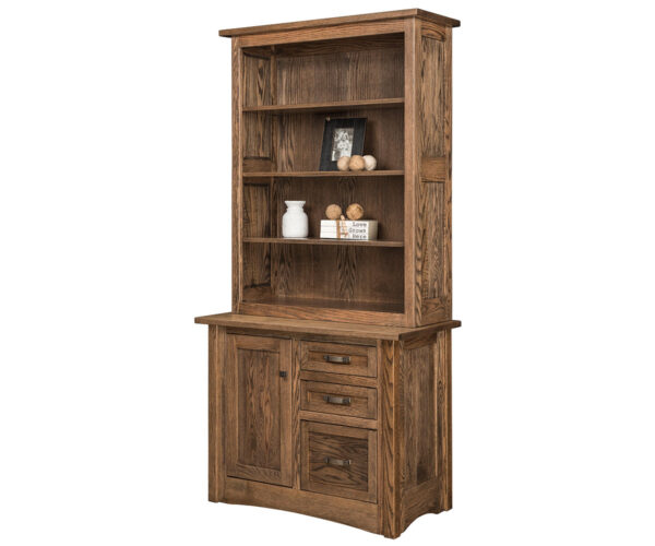 Aspen 1 Door Credenza With Topper