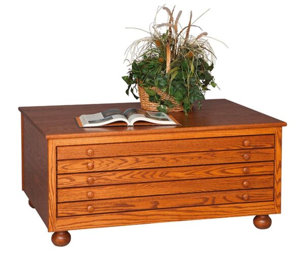 5-Drawer Flat File Cabinet