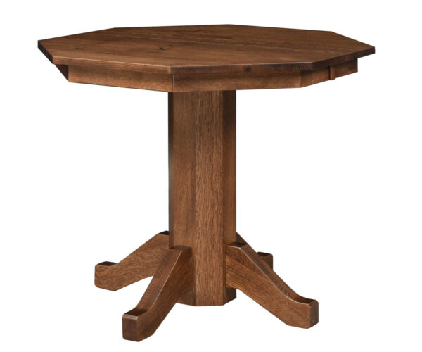 Shaker Single Pedestal Pub Table