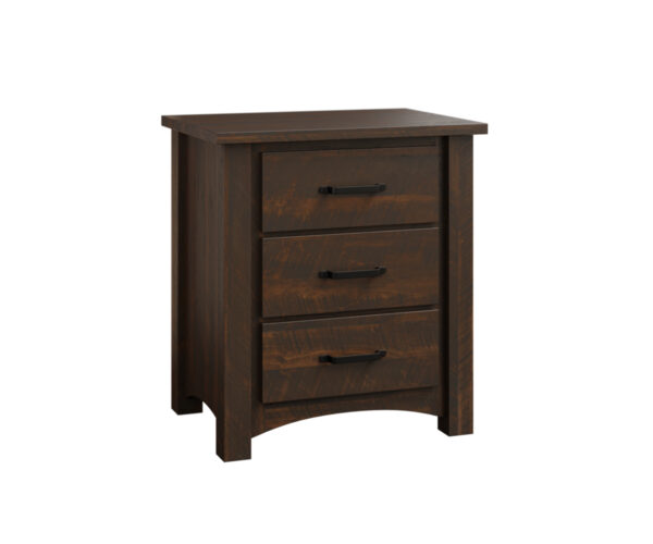 Glendale 3 Drawer Nightstand